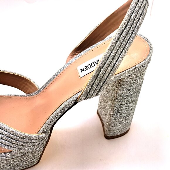 Steve Madden womens Laurel Heeled Sandal - Size 10 - Picture 9 of 12